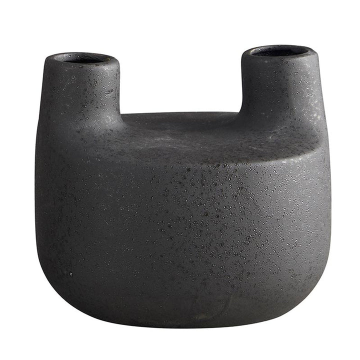 NACKA Grey Abstract Vase