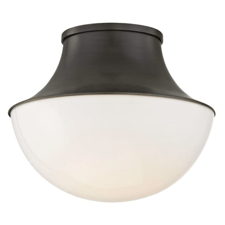 Lettie Single Light Wide Integrated LED Flush Mount Bowl Ceiling Fixture