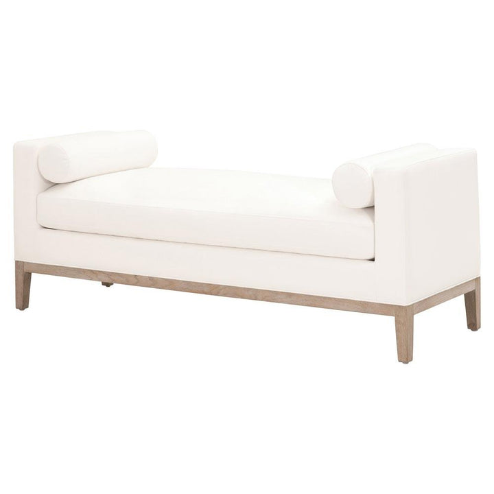 A white theme based sofa