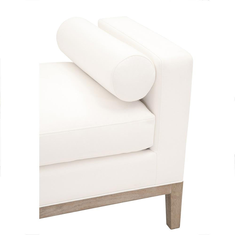 A white theme sofa