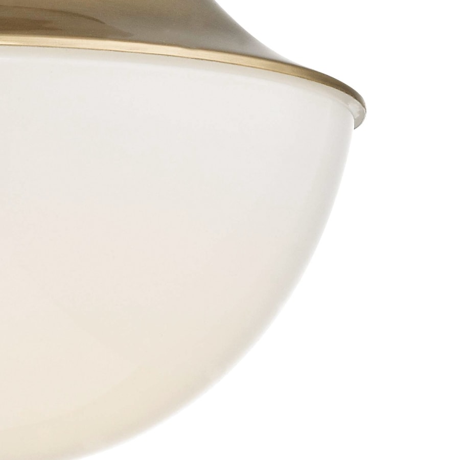 Lettie Single Light Wide Integrated LED Flush Mount Bowl Ceiling Fixture