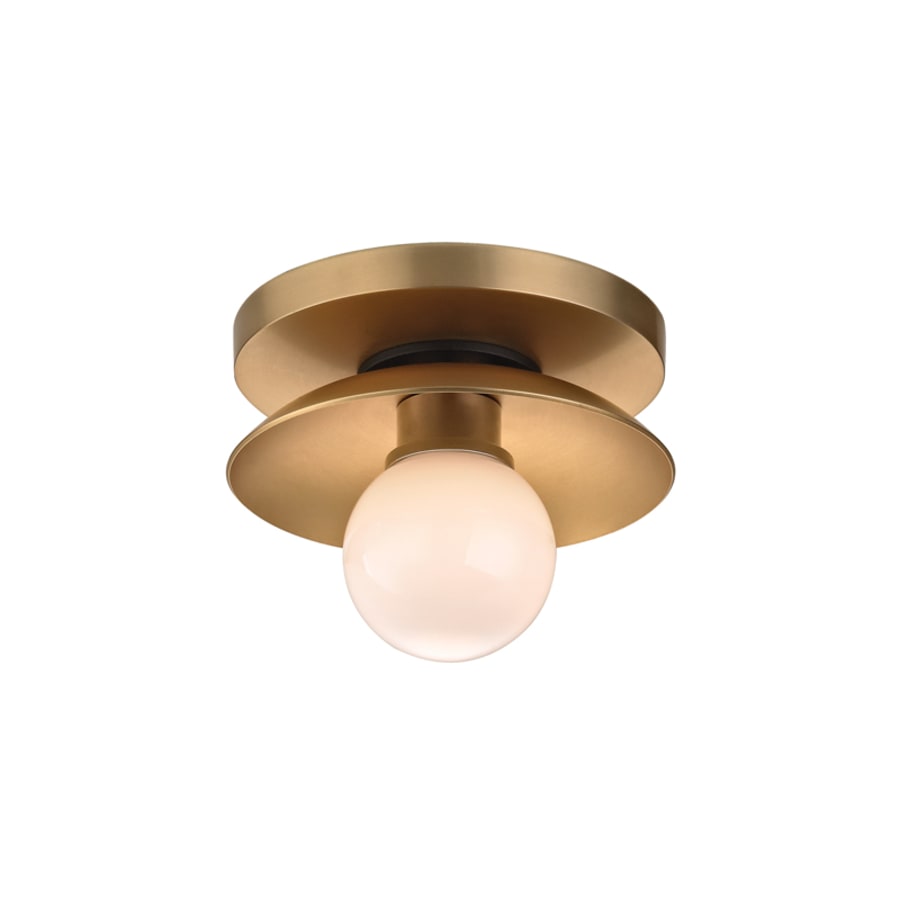 Julien Single Light 5" Tall LED Bathroom Sconce / Ceiling Fixture - ARANZASU