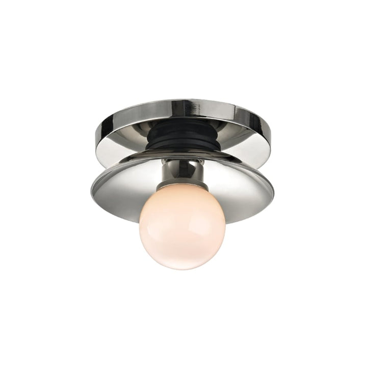 Julien Single Light 5" Tall LED Bathroom Sconce / Ceiling Fixture - ARANZASU